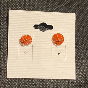 Basketball Earrings